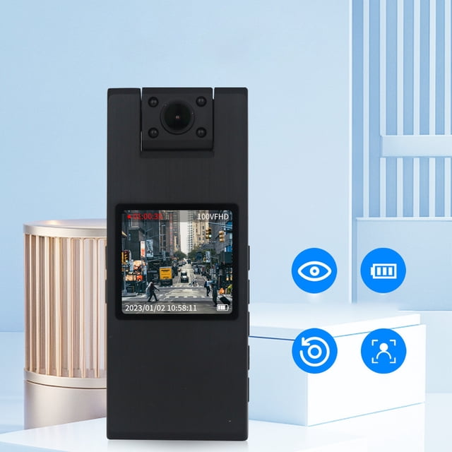 Xihbxyly Ofertas de Tadays Grabadora de Ciclismo para Deportes Al Libre Pantalla de Alta Definición 1080P Grabadora de Aplicación de Clip Trasero Conexión de Agarre Wifi