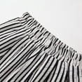 thumbnail image 5 of 3-12-year Girls' Casual Sleeveless Pleated Sweater Striped Wide Leg Pants Two-piece Set Round Neck Set, 5 of 8