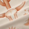 thumbnail image 4 of Manfei Western Galloping Horse Shower Curtain 72Wx72L,Vintage Cactus Horseshoe Bathroom Curtain,Beige Brown, 4 of 6