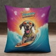 thumbnail image 2 of Retro Surfing Weimaraner in Cool Sunglasses Hello Summer Waves Pillowcase Double Sided Weim Gray Ghost Dog Lover Pillow Case Covers - 10001, 2 of 3
