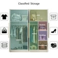 thumbnail image 6 of OxyLife Wardrobe Armoire with Clothing Rod and Storage Shelves, 70.9"H, 6 of 7