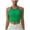 Green, variant on AherBiu Womens Sports Tank Tops with Built in Bra Sleeveless Spaghetti Strap Ribbed Cropped Yoga Tops