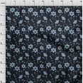thumbnail image 4 of oneOone Viscose Chiffon Medium Blue Fabric Floral Fabric For Sewing Printed Craft Fabric By The Yard 42 Inch Wide, 4 of 5