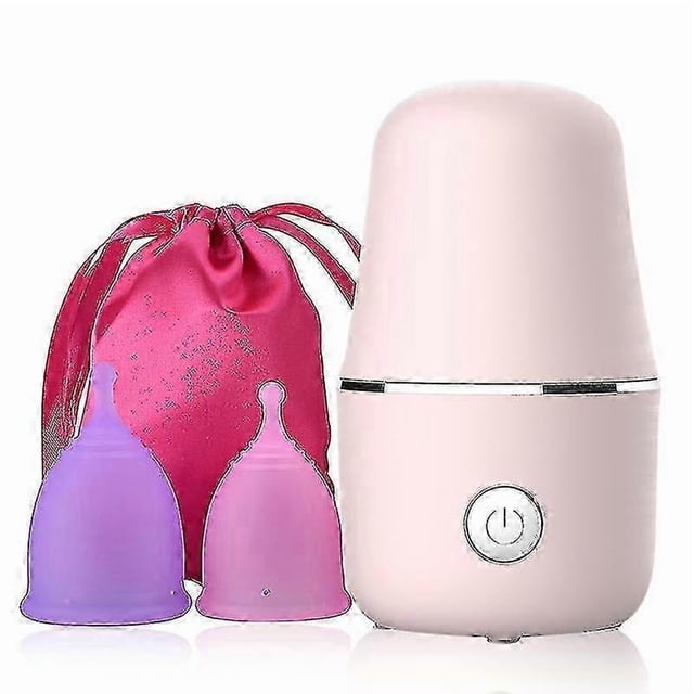 Menstrual Cups + Steamer Bundle - All You Need To Start Your Menstrual Cup Journey! - Feminine Hygiene - Leak-free - Up To 99.9%