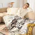 thumbnail image 2 of Bible Blanket Religious Gifts for Women I Am A Child of God 50X60 Throw Blanket Christmas Faith Gifts for Christian Women Jesus Gifts for Woman Bible Verse Throw and Blanket for Godmother, 2 of 5