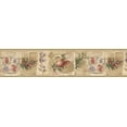 thumbnail image 1 of Fruits and Flowers Wallpaper Border KB75501, 1 of 1