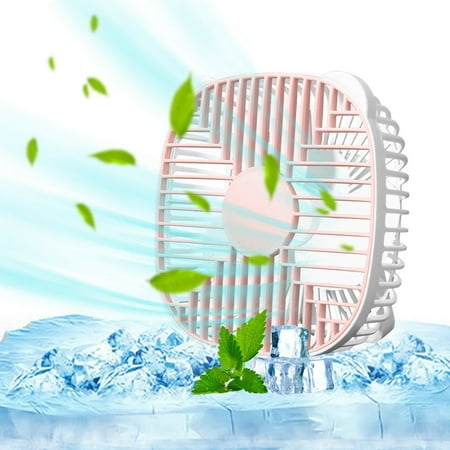 

RKSTN Desk Fan Beach Essentials Circular Fan Desktop Office Mini Mini Desktop Plug in Silent USB Lightning Deals of Today - Summer Savings Clearance - Fathers Day Gifts on Clearance