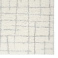 thumbnail image 3 of Gertmenian Thayer Benson Shag Abstract Ivory Gray Area Rug, 8x10, 3 of 6