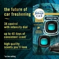 thumbnail image 3 of (4 pack) Febreze Car Rainforest Scent Air Freshener Vent Clip, .07 oz. Car Vent Clip, 2 Count, 3 of 13