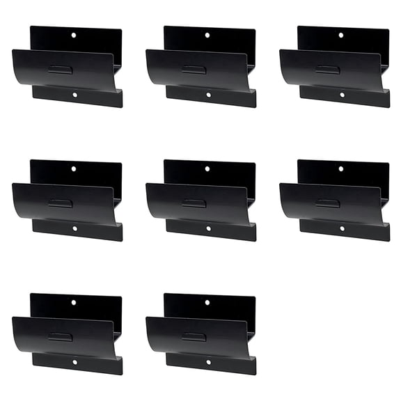 Heavy-Duty Ladder Hanger-Wall Mount Ladder Hooks for Ladder Storage-Wheelbarrow Hangers for Garage Wall-8 Pack