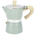 thumbnail image 1 of Aluminium Non-slip Handle Coffee Pot, Durable Stovetop Coffee Maker, For Home Cafe 150ML, 1 of 8