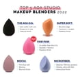thumbnail image 2 of Set de esponjas de maquillaje AOA STUDIO sin látex, 5 unidades, 2 of 7