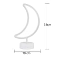 thumbnail image 6 of LINLIN Neon Sign, Moon Neon Sign LED Neon Light Night Lamp USB Battery Powered Led Neon Light Sign Bedroom Wall Decor, 6 of 6