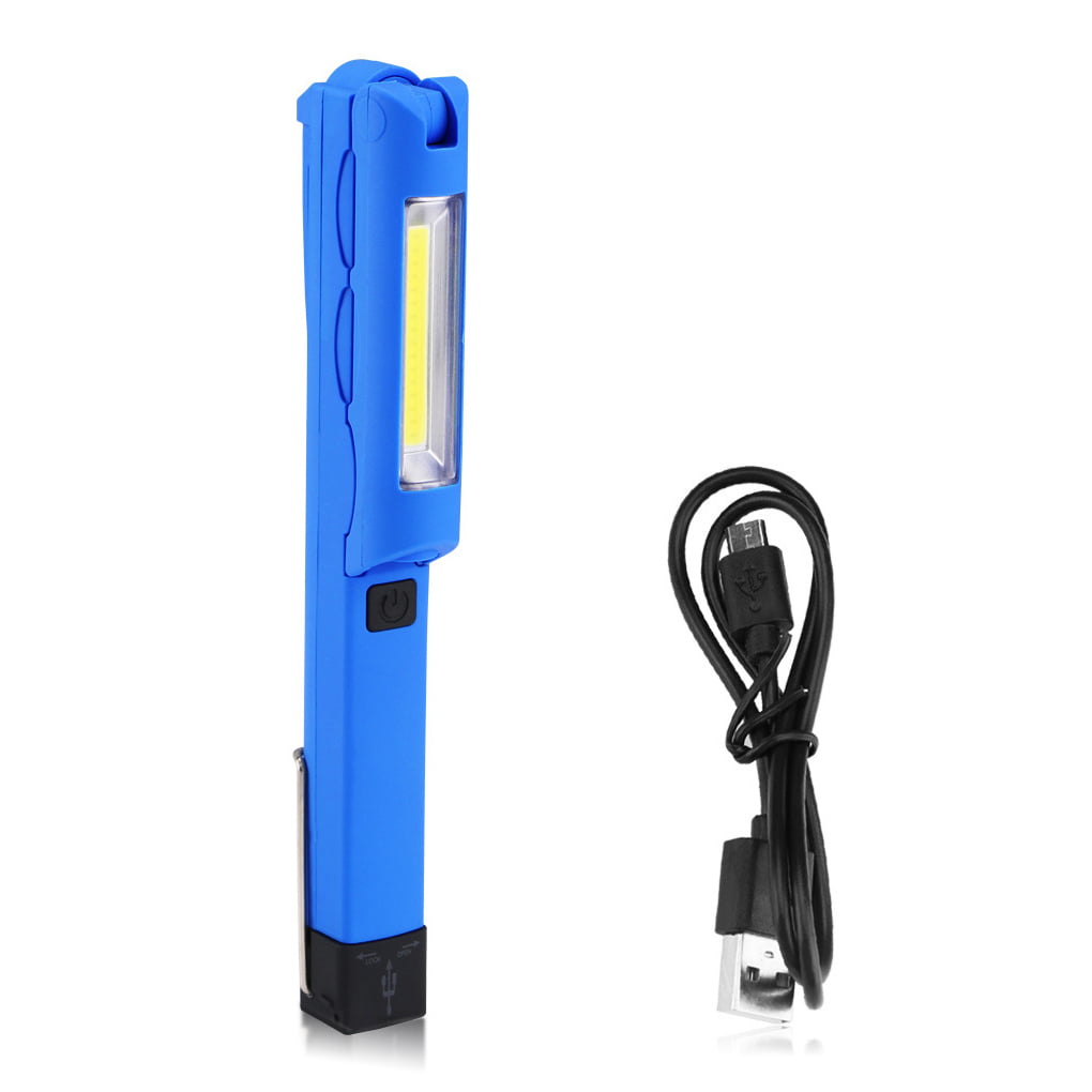 VASTFIRE 3W RECHARGEABLE LED WORK LIGHT TORCH COB MAGNETIC BASE INSPECTION LAMP 