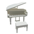thumbnail image 4 of Mini Piano Baoblaze para casa de muñecas con adornos de taburete 1/6 1/12 modelo de instrumento Musical, 4 of 8