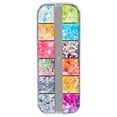 thumbnail image 2 of Uñas postizas a presión, regalos para mujeres, decoración de uñas, lentejuelas luminosas, tiras largas, lentejuelas finas en caja, lentejuelas luminosas, gancho de rodillo, 2 of 2