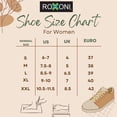thumbnail image 4 of Roxoni Women's Winter House Fuzzy Fluffy Furry Cozy Clog Slipper, 4 of 4