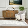 thumbnail image 5 of BoutiqueRugs Zane Farmhouse Area Rug - Light Gray, Cream - 6'7" x 9', 5 of 15