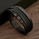 thumbnail image 1 of Classic Men's Leather Bracelet New Style Hand-woven Multi-layer Combination Accessory Fashion Man Jewelry Wholesale Dropshipping, 1 of 5