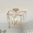 thumbnail image 2 of Millennium Lighting 4004-PMG Tracy 4 Light 12" Wide Semi-Flush Ceiling Fixture - Painted, 2 of 7