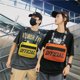 thumbnail image 5 of Bolsa De Pecho, Ropa Informal Estilo Hip Hop, Chaleco Para Hombre, Bolsos Ajustables Con Manos Libres, Chaleco Cruzado, Accesorios Para Mujer, Riñonera Para Exteriores, Amarillo Minnieouse AP007308-01, 5 of 5