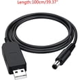 thumbnail image 3 of HUGFEGWE Câble d'Alimentation Convertisseur de Tension USB 5V à DC8.4V/9V/12V, 3 of 6