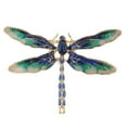 thumbnail image 2 of Enamel Dragonfly Series Pin Brooches Women Wedding Party Jewelry Gift Blue, 2 of 6