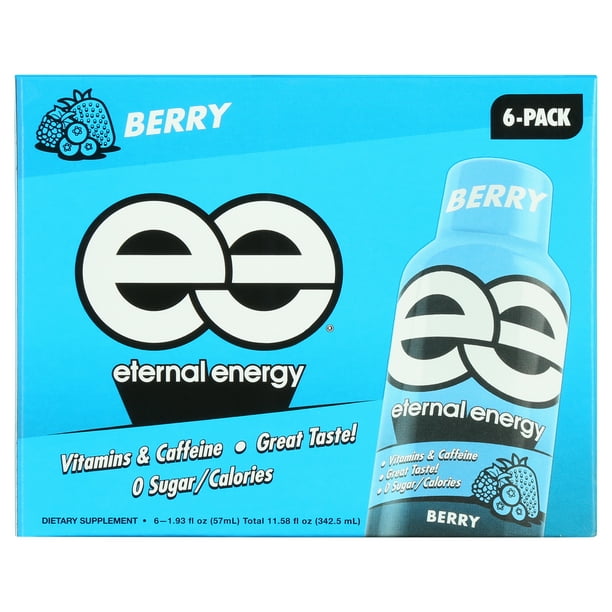 Eternal Energy Shot (6) - Walmart Business Supplies