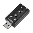 thumbnail image 2 of ruhuadgb DIMAN-HD02 External USB Virtual 7.1 Channel Sound Card Audio Adapter for Laptop, 2 of 3
