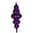thumbnail image 4 of Vickerman 23 in. Matte and Glitter Finial Ornament, 4 of 7