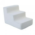 thumbnail image 3 of Yinanstore High Density Pet Steps Ladder, Cat Ramp Non Slip Dog Steps, Balanced Pet Steps for Sofa Small Dogs and Cats Couch High Beds White 3 Steps, 3 of 8