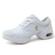 thumbnail image 3 of Zapatillas de deporte informales para mujer, zapatos de baile de Jazz, color blanco, para verano, malla para exteriores, para niñas, baile moderno de Hip Hop, zapatos deportivos para mujer adulta, 3 of 5