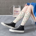 thumbnail image 3 of Lsque Hand Drawn Snake Printed Crew Socks Men's Women's LightWeight Thin Casual Calf Socks ,Knee High Socks,Cotton Socks, 3 of 9