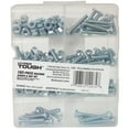 Hyper Tough 182Piece Zinc Plated, Machine Screw and Nut Assortment