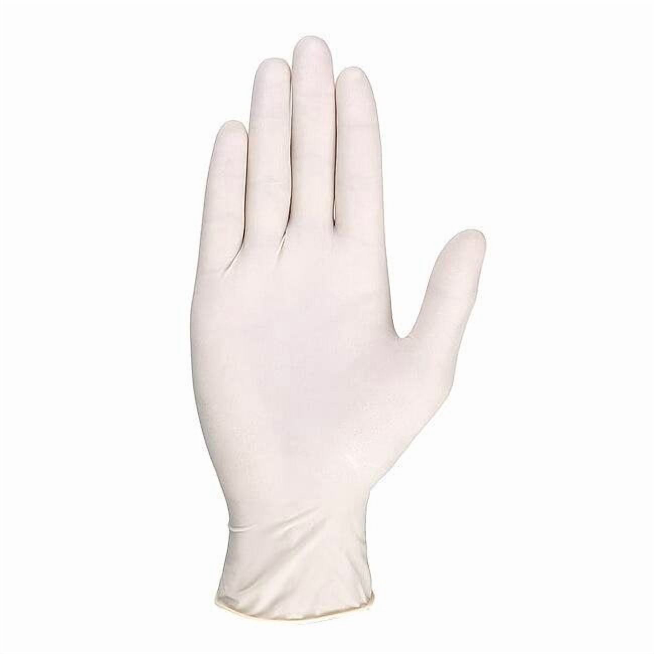 Condor Disposable Gloves,Rubber Latex,L,PK100 10D865