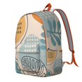 thumbnail image 2 of Unisex Print Bohemian Backpack, Boho Zipper Bag with Front Pocket, Lightweight Rucksack for School University Work Commute, Great Gift Idea, 2 of 5