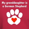 thumbnail image 3 of CafePress - My Granddaughter Is A German Shepherd T Shirt - Men's Classic Graphic Cotton T-Shirt, 3 of 4