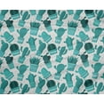 thumbnail image 5 of oneOone Polyester Lycra Dusty Teal Green Fabric Cactus Fabric For Sewing Printed Craft Fabric By The Yard 56 Inch Wide, 5 of 5