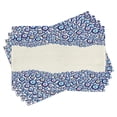 thumbnail image 1 of Ambesonne Evil Eye Place Mats Set of 4, Framework, Standard Size, Blue Pink Yellow, 1 of 6