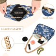 thumbnail image 2 of FORMRS Womens Shoulder Bag with Chain Strap Clutch Purse Cute Tote Handbag, Floral Ocean Waves, 2 of 7