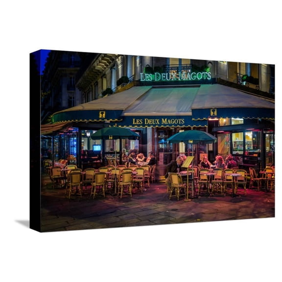 Parisian Cafe, Paris, France, Europe, Stretched Canvas Wall Art by Jim Nix Sold by ArtCom