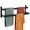 Matte Black-24-Inch, variant on 32-Inch Brushed Nickel 2-Tier Wall Mounted Bathroom Towel Bar Rack
