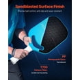 thumbnail image 3 of T700 Carbon Fiber Pickleball Paddle with Aero Throat Honeycomb Core for Enhanced Power Control Spin Professional Racket for Adults Men Women, 3 of 6