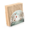 thumbnail image 2 of Deers Balloons Trees Napkin Holder for Table Clear Napkin Stand Paper Holder Acrylic Organizer Dispenser Napkins for Dinner Kitchen Restaurant Room, 2 of 8