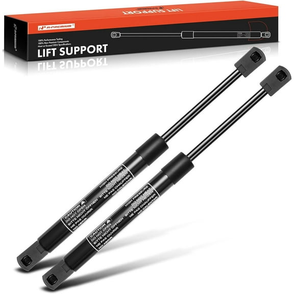 A-Premium Tailgate Rear Trunk Lift Supports Shock Struts Replacement for Sebring Dodge Stratus 2001-2006 Charger 06-14 300 2011-2014 Sedan Only 2-PC Set