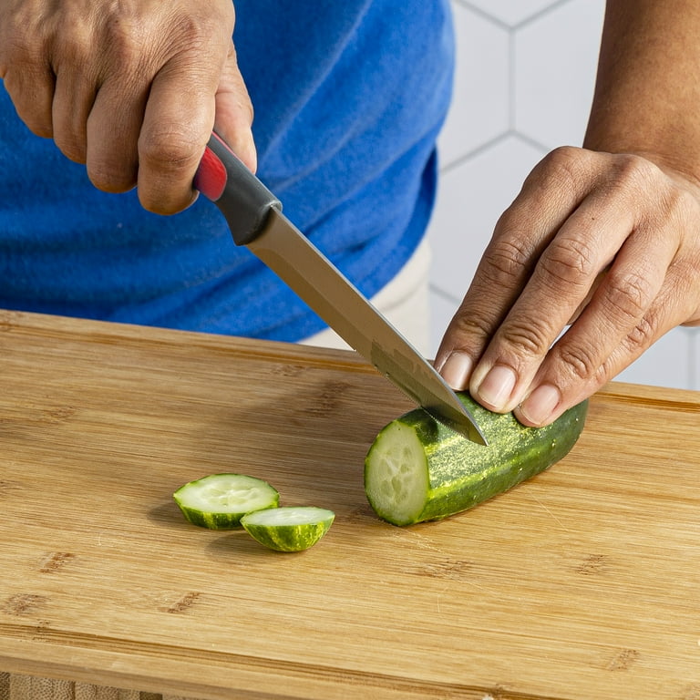 Knife Tasty Knives Set 3 With Sheaths Cutlery Kitchen Cooking