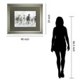 thumbnail image 3 of Classy Art DM5794 34 x 40 in. Running Wild by Carol Robinson Framed Watercolor Print Wall Art, 3 of 4