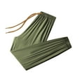 thumbnail image 2 of Blue Chic Store StretchActive - Women's Ultra Stretch Breathable Casual Pants Army Green M, 2 of 8