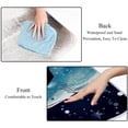thumbnail image 4 of Shark Canvas Picnic Blanket Waterproof Backing, Large Outdoor Mat for Beach, Park, Camping - Foldable, Portable, Durable Material for Picnics, BBQs, Concerts - 200x200cm, 4 of 6