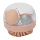 thumbnail image 3 of Exfoliante corporal de silicona con dispensador de jabón. Espuma bien y exfoliante para ducha, ideal para mujeres, hombres y mascotas., 3 of 14